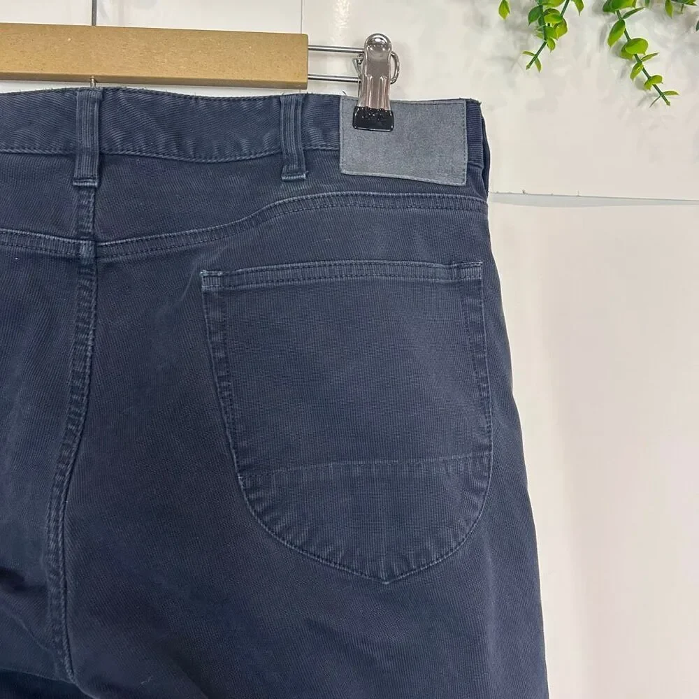 Bonobos Jeans Mens 34/30 navy blue Slim Straight Leg Cotton Blend Denim pants